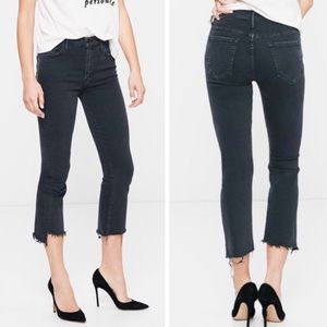 MOTHER Denim Cropped Jeans